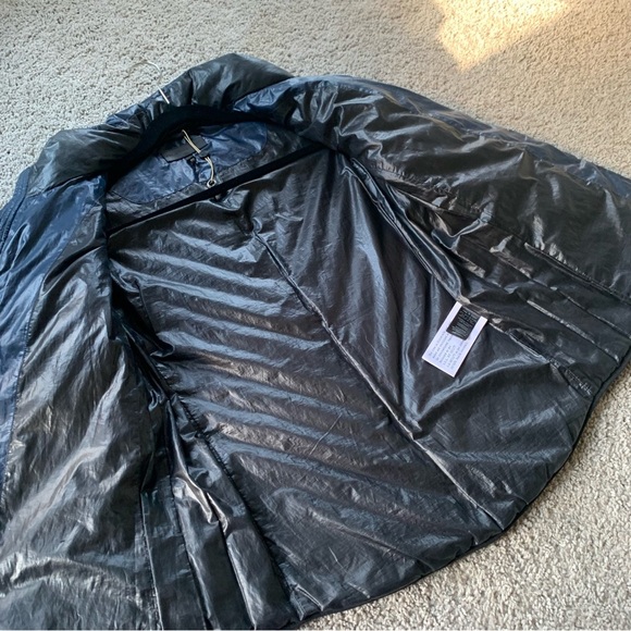 Women's Rag & Bone Navy Blue Down Puffer Jacket Size Medium - Picture 11 of 13